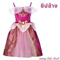 ราคา (พร้อมส่ง) ชุดเจ้าหญิงออโรร่า ไซส์130 ชุดเด็ก cosplay ชุดคอสเพลย์เจ้าหญิงเด็ก (41603528994)