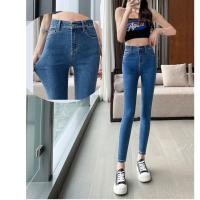ราคา GHAOHESกางเกงยีนส์ยืด ไซส์S-5XL สีฟ้ายืดหยุ่นสูง เอวสูง สลิมฟิต คลุมท้อง ทรงดินสอ ทรงสวย พร้อมส่งค่ะ (25873067411)