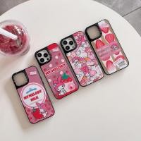 ราคา คุณภาพสูง CASETiFY Sanrio My Melody สําหรับ iPhone 17 16 15 14 13 12 11 Pro Max 13 Mini 15 16 PLUS X XS XR XSMAX กระจกกันกระแทก Casetify อะคริลิคปกแข็ง (45704208344)