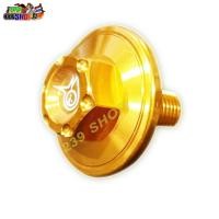 ราคา น๊อตแผงคอ น้อตแผงคอแต่ง R15 สีทอง CNC [M-SLAZใช้ไม่ได้] น๊อตแผงคอ CNC BO SHOP (52753004079)