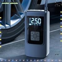 ราคา LONNGZHUAN ปั๊มลม, เครื่องอัดอากาศไฟฟ้าขนาดเล็ก 12V, ปัญญาแบบพกพาจอแสดงผลดิจิตอลปั๊มรถจักรยานยนต์รถ (41228761104)