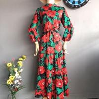 ราคา sales เดรสยาว ลายดอก แขนบอลลูน (3143844314)