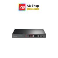 ราคา TP-Link 16-Port 10/100 Mbps + 2-Port Gigabit Rackmount Switch with 16-Port PoE+ Switch รุ่น TL-SL1218P (40564447499)