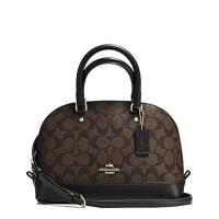 ราคา #ส่งฟรี EMS‼️ ของแท้ % COACH F37232 MINI SIERRA SATCHEL IN SIGNATURE (1141555989)