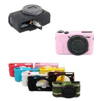 ราคา New Camera Silicone Case for Canon G7XII G7X II G7X Mark 2 G7X III G7X3 G7X Mark 3 Rubber Protective Body Cover bag Cam (28069203337)