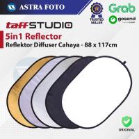 ราคา CAHAYA 5 in 1 Light Reflector Photo Studio ฉากหลัง 88 x 117 cm Reflector - สีดํา (21768305186)