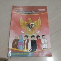 ราคา ORI BOOK CATHOLIC RELIGION และ CIVIL EDUCATION BOOK CLASS 3 SMA/SMK BUILDING MEDIA PERINTIS INDEPENDENTRICULUM (28138387112)