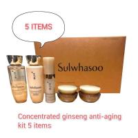 ราคา Sulwhasoo แท้ พร้อมส่ง Concentrated ginseng anti-aging kit (5 items) (15641181120)