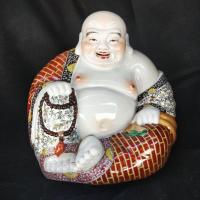 ราคา พระสังกัจจายน์ งานเซรามิกกังไส เขียนมือทั้งองค์ละเอียดสวยงาม ขนาด12 นิ้ว 弥勒佛富贵佛 (2304964856)
