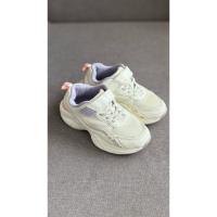 ราคา รองเท้าผ้าใบเด็กหญิง Nuovo ซื้อจากญี่ปุ่น สีขาว-ม่วง ไซส์ 19 cm สภาพ 80% ทำความสะอาดแล้ว (53255327197)