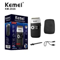 ราคา เครื่องโกนหนวด​ kemei​ km-2026 (7946461283)