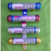 ราคา พรบ ที่เก็บพรบ แคปซูลพรบ หลอดพรบ แคปซูล ป้ายภาษี ใส่ป้ายภาษี/ป้ายวงกลม สำหรับมอเตอร์ไซค์ทุกรุ่นอลูมิเนียม (ลายจี้เส้น) (5832978863)
