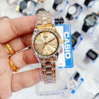 ราคา นาฬิกา CASIO ของแท้ รับประกันศูนย์ รุ่น LTP-1275 นาฬิกาสำหรับผู้หญิง สายเงา สวย กันน้ำ มีรุ่นสีทอง สองกษัตริย์ แสตนเลส (6926767530)