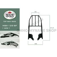 ราคา ตะแกรงท้าย/แร็คท้าย/กันตก สำหรับ MSX - 125 SF/MF ✅ (ที่ร้านมีทุกรุ่น) Small Mart x SSS KING (9351621188)