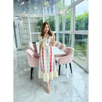 ราคา เดรสตัวยาวงานป้ายปักทั้งตัว (27413448740)