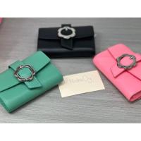 ราคา กระเป๋าสตางค์ Charles&keith ใบกลาง3พับ 1,690.- อุปกรณ์ครบ (23635690515)