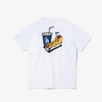 ราคา สีขาว a New Era MLB LA Metallic Team Logo Tshirt | Kaos New Era MLB LA Metallic Tim Logo Tshirt (23688609908)