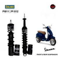 ราคา โช๊คอัพ OHLINS PI 811 PI 812 FOR VESPA Vespa Primavera 150 / sprint 150 (front/rear) blackline (OHLINS รับประกัน 2 ปี) (29221695423)
