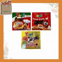 ราคา Yupi ยูปี้ กัมมี่ เยลลี่ 14-15 กรัม x 1 ชิ้น กลิ่นทุตตี้ฟรุตตี้รูปพิซซ่า, ไอซ์ โคล่า กลิ่นโคล่า, กลิ่นฟรุตตี้รูปผลไม้ (23569554027)