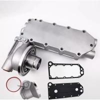 ราคา Oil Cooler Cover Oil Cooler Side Cover with Gaskets For Komatsu 6D114 Engine (45053829395)