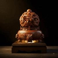 ราคา เปิดบารมี มังกรคาบแก้วแกะสลัก งานปราณีต เสริมฮวงจุ้ย เรียกทรัพย์ คุมบริวาร (49156016048)