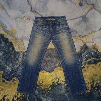 ราคา Uniqlo UJ S002 กางเกงยีนส์หน้าฟ้า (43062891209)