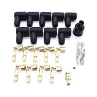 ราคา 1Set Accel 9001C Universal Spark Plug Wire SET, 8mm, 90 Degree Ceramic Boot Professional Car Replac (57504409248)