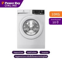 ราคา [จัดส่งพร้อมติดตั้ง] Electrolux UltimateCare 100 เครื่องซักผ้าฝาหน้า Inverter 10 kg รุ่น EWF1025DQWB + ฐานรอง (25575937045)
