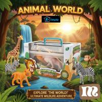 ราคา ชุดเซตสัตว์ป่า Size M ของเล่นสัตว์ Zoo animals figure (43928729905)