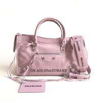 ราคา New balenciaga classic city small logo strap in pink สีน่ารักมาก (3126731610)