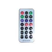 ราคา เครื่องใช้ในบ้านระยะไกลอินฟราเรด MP3 แอมป์ถอดรหัสบอร์ดลำโพงควบคุมระยะไกล 21 คีย์ 00FF ค่ารหัส (44067380013)