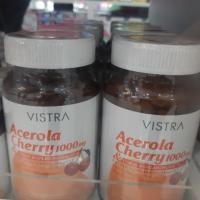 ราคา vistra acerola cherry 1000mg. กระปุก 150 เม็ด เสริมภูมิต้านทาน ไม่ป่วยง่าย ให้ผิวแข็งแรง สุขภาพดี (6425988495)