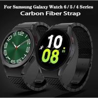 ราคา beiziye สาย Samsung Galaxy Watch 6 6 classic คาร์บอนไฟเบอร์ สําหรับ Samsung Galaxy Watch 5 Pro 4 4 classic สายนาฬิกาคาร์บอนไฟเบอร์กันน้ํา (12176160667)