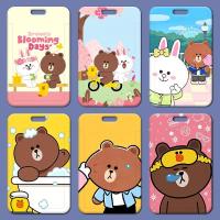 ราคา ซองใส่บัตรพนักงาน ABS ลายการ์ตูนหมีบราวน์ DIY สําหรับนักเรียน โรงเรียน (23066136695)