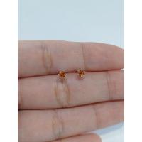 ราคา ต่างหูพลอยบุษราคัม พลอยธรรมชาติแท้ จาก จันทบุรีค่ะ (26572426172)