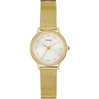 ราคา GUESS ของแท้100% นาฬิกาข้อมือผู้หญิง W0647L7-30MM crystal and diamond steel watch พร้อมส่ง FA-23 (21288966385)