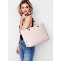 ราคา กระเป๋าหนัง Victoria’s Secret แท้ ใบใหญ่ จากช็อป อเมริกา สีชมพูอ่อน (14331129078)