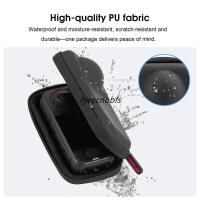 ราคา Mini กระเป๋าสําหรับ Insta360 X4 Air กล้อง, PU กระเป๋ากันน้ําสําหรับ Insta360 X4 Air อุปกรณ์เสริมกระเป๋าเดินทางกระเป๋าถือ (50602573768)