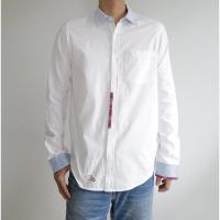 ราคา เสื้อผ้ามือสอง แบรนด์แท้ IZZUE เสื้อเชิ้ตผู้ชาย (5973435506)