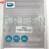 ราคา ผ้าดิสเรกคุณภาพสูง Bendix เนดิก รุ่น Metal King MD40 สำหรั DUCATI : Monster 795 / 796 หลัง (28541222333)