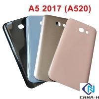ราคา SAMSUNG สําหรับSamsung Galaxy A5 2017 ฝาหลังแบตเตอรี่กรณี 3DกระจกสําหรับSamsung A5 2017 A520 A520Fด้านหลังประตูเปลี่ยน (25096666115)