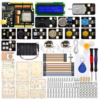 ราคา Xueqing Keyestudio Complete IOT Smart Home Starter Kit สําหรับ Arduino ESP32 STEM การศึกษาการเขียนโปรแกรม MicroPython DIY ชุดอิเล็กทรอนิกส์ (50102941952)