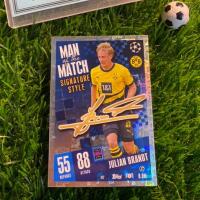 ราคา [ ของแท้ ] - MAN OF THE MATCH - SIGNATURE STYLE - TOPPS MATCH ATTAX 2023/2024 - แบรนด์ JULINT (BORUSIA DORTMUND) (24925232963)