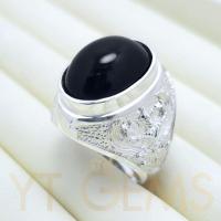 ราคา แหวนนิล แหวนครุฑ แหวน เงินแท้ ลายพญาครุฑ พลอยนิลแท้ YTG-11400 YTGEMS (12037771074)