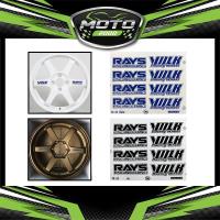ราคา สติ๊กเกอร์ล้อ TE37 เคลือบUVแท้ เกรดพรีเมี่ยม (1ชุดติด4ล้อ) (23156524711)