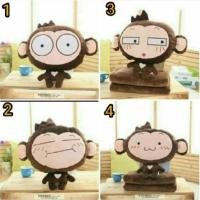 ราคา ตุ๊กตาผ้าห่มลิงจอมกวน ผ้าห่มขนาด 3.5ฟุต (912636197)