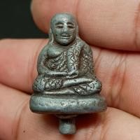 ราคา พระยอดธงสังกัจจายน์ หลวงพ่อเงิน วัดบางคลาน เนื้อตะกั่วชิน ขนาด 3 ซม. (25320264428)