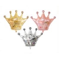 ราคา ลูกโป่งฟอยล์มงกุฎขนาดเล็กที่สวยงาม/มงกุฎ Tiara บอลลูนวันเกิดเจ้าสาวงานแต่งงาน (27443721217)