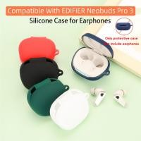 ราคา เคสหูฟังกันกระแทกสําหรับ EDIFIER Neobuds Pro 3 พร้อมพวงกุญแจฝาครอบป้องกันซิลิโคนกันฝุ่น (47704053626)