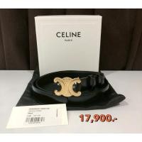 ราคา New Celine Belt 2.5 cm ของแท้ 100% (43513663356)